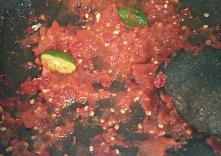 Resep Sambel Mentah Yang Gurih