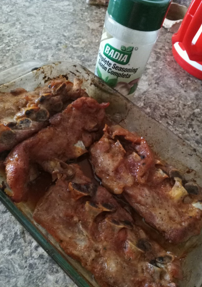 Una foto de Costillas puntas de cerdo