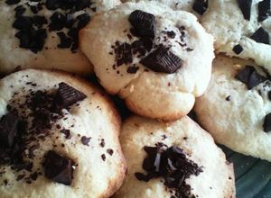 Una foto de Cookies de limón y chocolate sin tacc - apto celíacos