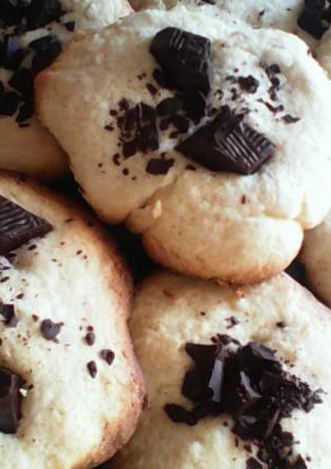 Una foto de Cookies de limón y chocolate sin tacc - apto celíacos