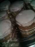 Alfajores de chocolate, pasteleras y baño de nieve!!