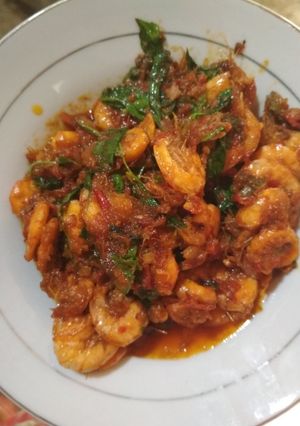 Foto resep Udang sambel kemangi