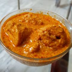 A picture of Curry Masala Chaap.