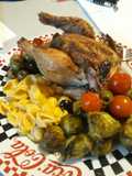 Rosemary Olive Relish Cornish Hens