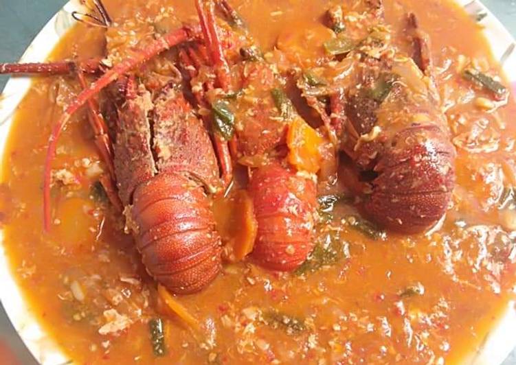 Lobster pedas manis
