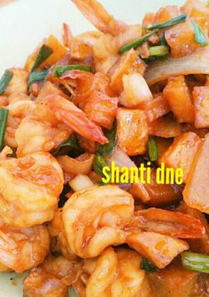 Foto resep Udang Kentang Saus Mentega
