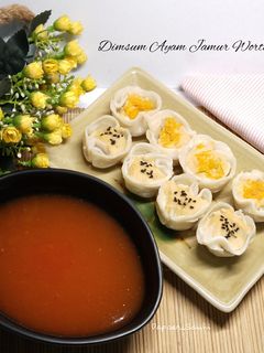 Foto resep Dimsum Ayam Jamur Wortel