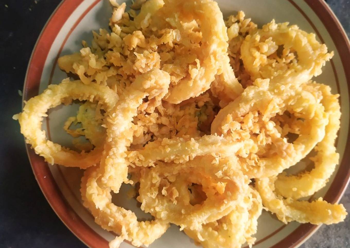 Cumi goreng tepung