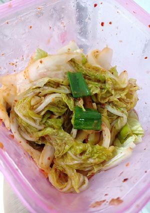 Foto resep Kimci Sawi Putih Sederhana