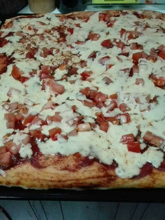 Una foto de Pizza a lo Carlos
