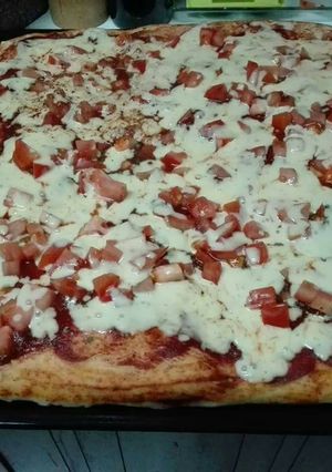 Una foto de Pizza a lo Carlos