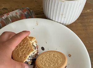 Una foto de Smore´s /  galleta con  malvavisco