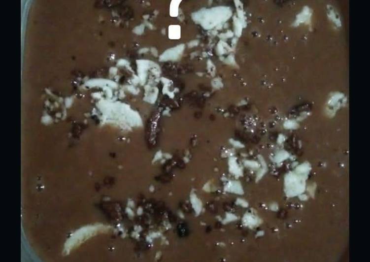 Resep Ice cream with Krim Oreo mix Anti Gagal