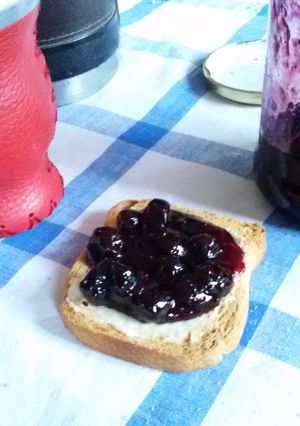 Una foto de Dulce de Arándanos
