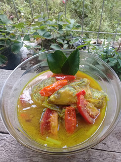 Foto resep Ikan Bandeng kuah kuning (asam pedas)