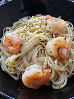 A picture of Shrimp Linguine.