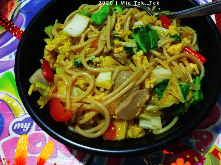 Cara Gampang Membuat Resep 🍜 Mie Tek..Tek Telur Bakso yang Bikin Ngiler Anti Ribet, Bikin Ngiler