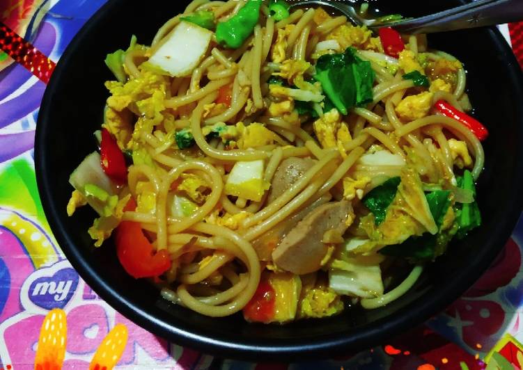 Resep 🍜 Mie Tek..Tek Telur Bakso yang Enak