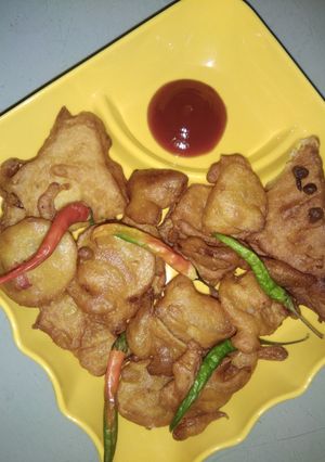 A picture of Bhajiya.