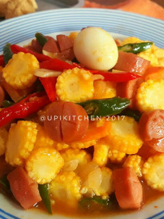 Foto resep Tumis Jagung Muda Saus Asam Manis