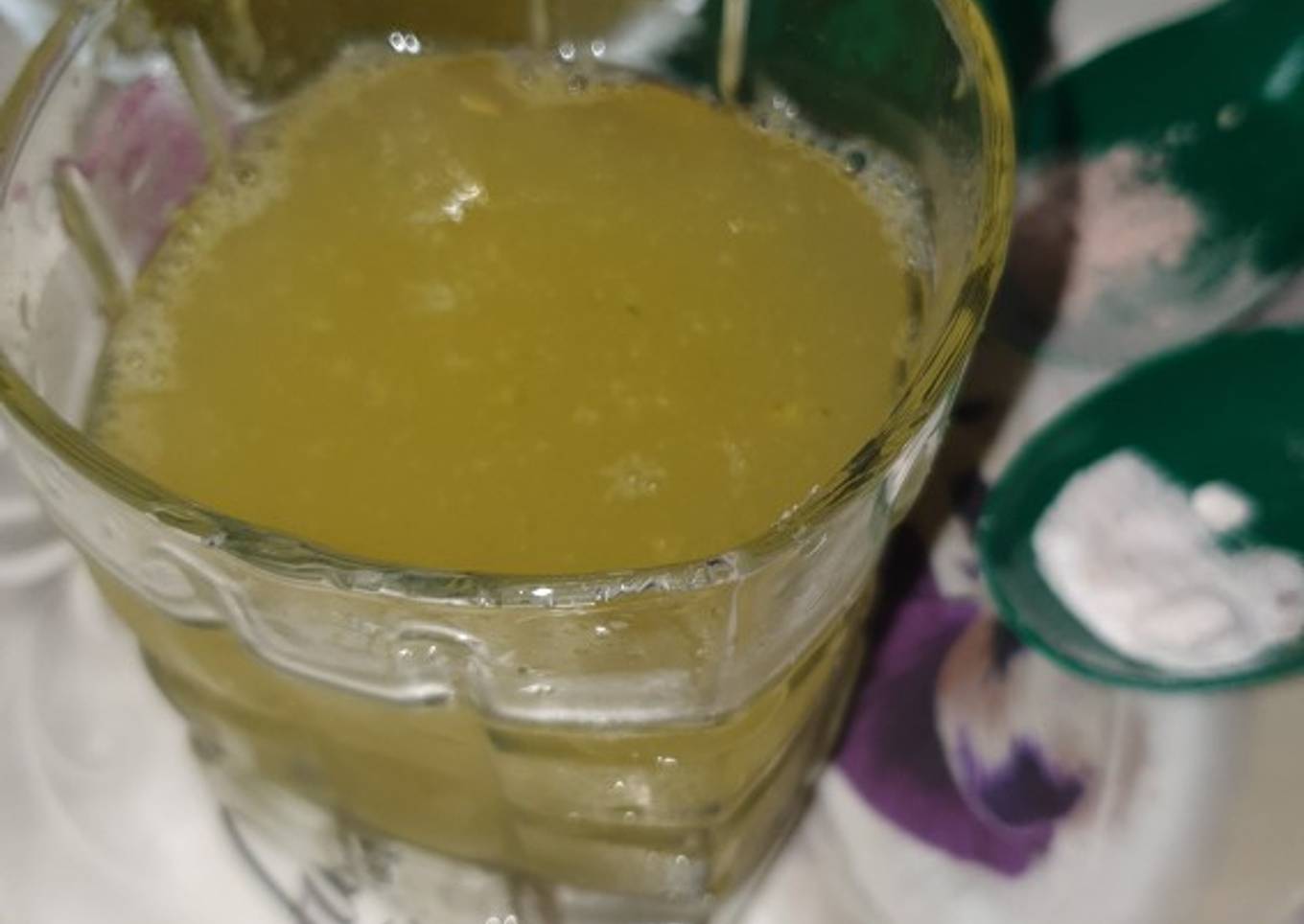 Raw mango juice(keri ka sharbat)