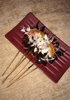 Foto resep Sate Daging sapi 🍢🍡