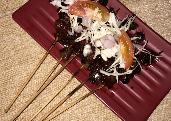 Wajib coba! Bagaimana cara membuat Sate Daging sapi 🍢🍡 sajian Idul Adha dijamin enak