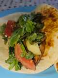 Burrito de paletilla de conejo deshuesada