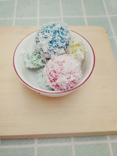 Foto resep Klepon warna warni