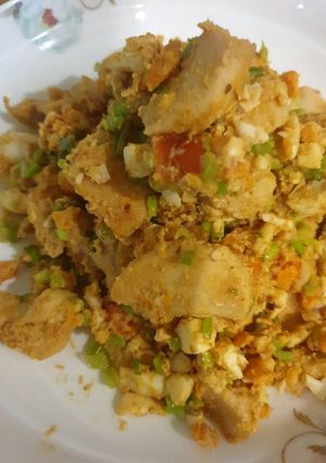 รูปของ ไก่คั่วผัดไข่เค็ม