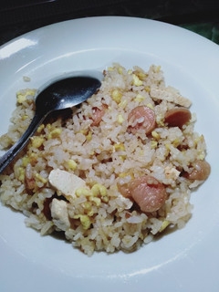 Foto resep Nasi goreng seafood simple