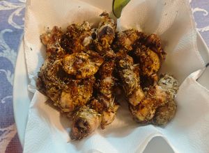 Foto principal de Pollo al ajillo con cecofry (airfryer)