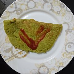 A picture of Peas Chilla.