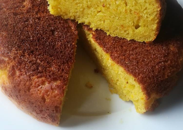 Bizcocho de naranja muy sabroso y rápido