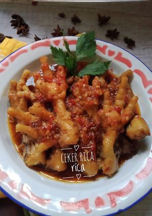 Foto resep Ceker Rica Rica