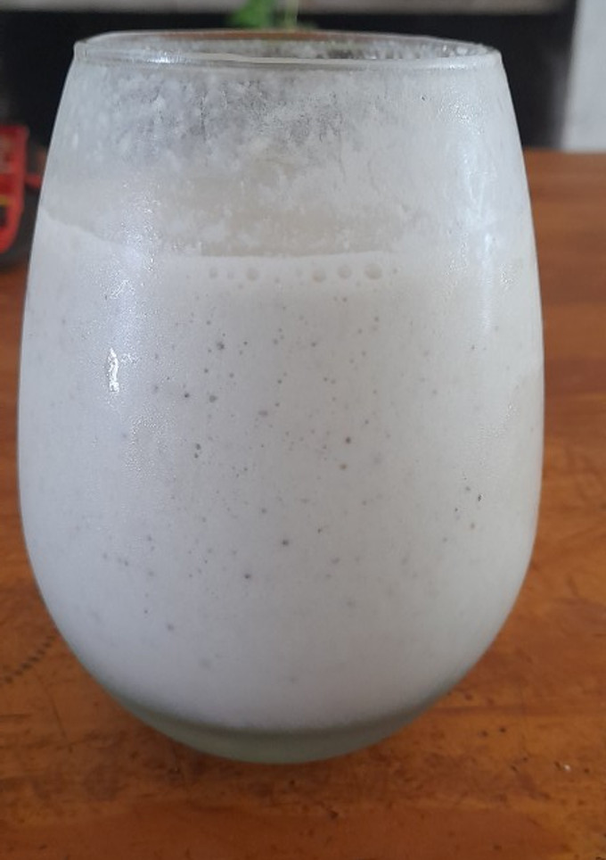 Una foto de Batido post entreno🍌🥝