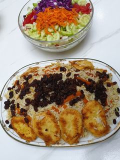 عکسی از دستور هویج پلو