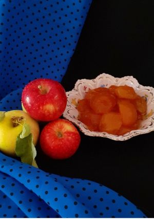 عکسی از دستور مربای سیب پاییز