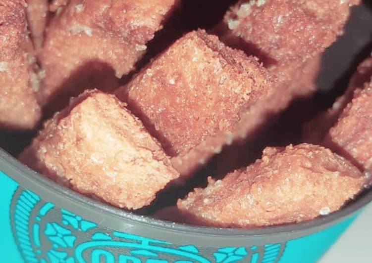 Cara meramu Bagelan Roti Tawar Sederhana