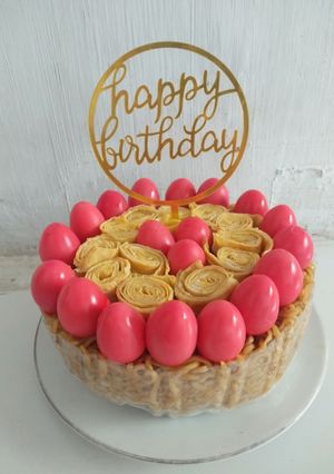Foto resep Mie Birthday Cake