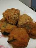 Croquetas de txipirones en su tinta