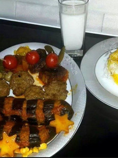 عکسی از دستور کباب لقمه بادمجون 🍆