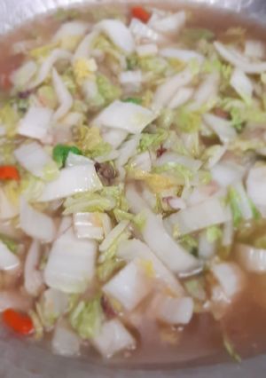 Foto resep Tumis sawi putih