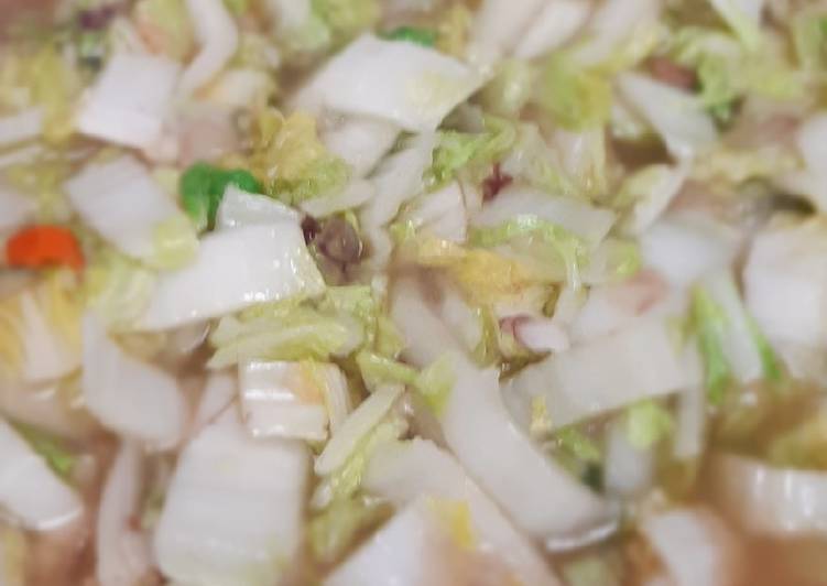 Tumis sawi putih Tumis sawi putih