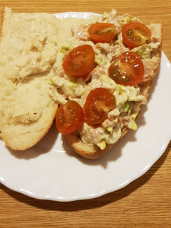 Una foto de Baguette vegetal