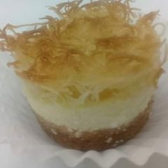 A picture of Konafah Cheese Cake.