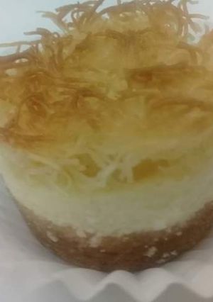 A picture of Konafah Cheese Cake.