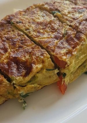 A picture of Chinese Omellete.