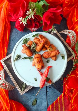 A picture of TARO / Kochu / Colocasia Masala FRY.