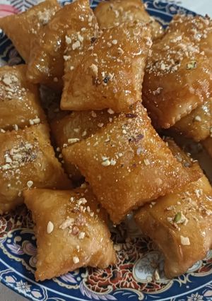 صورة لوصفة رغايف معسلين